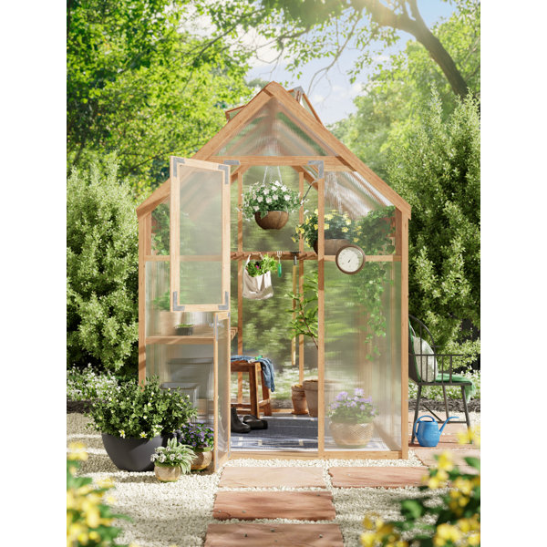 Sunshine Gardenhouse Mt. Hood 6 Ft. W x 8 Ft. D Greenhouse & Reviews